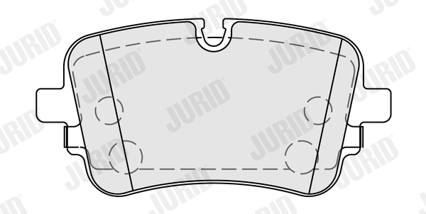 Brake Pad Set, disc brake (574104J)