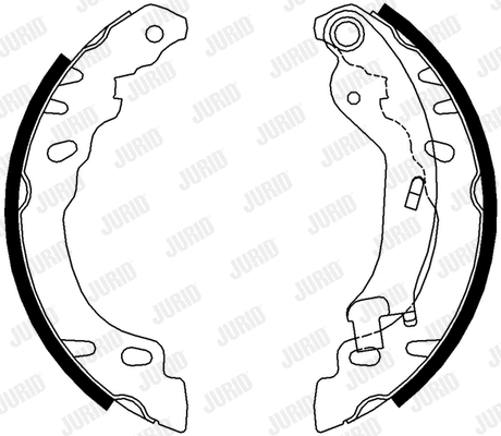 Brake Shoe Set (362611J)