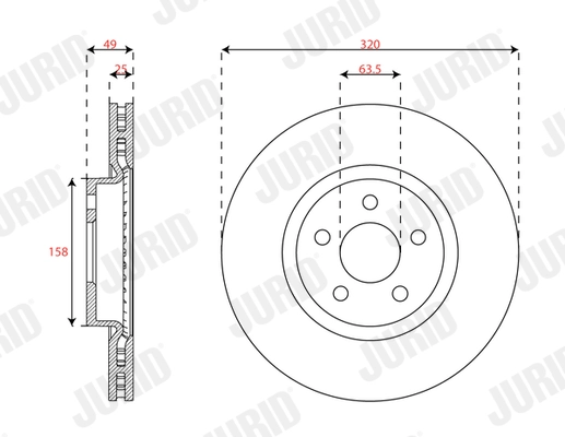 Brake Disc (563697JC)