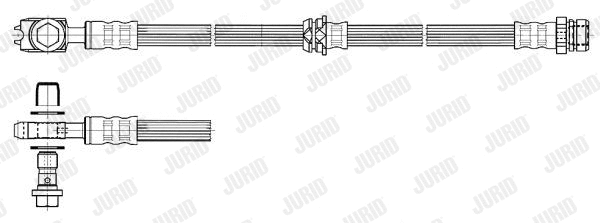 Brake Hose (172702J)