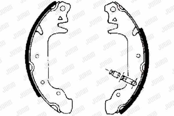 Brake Shoe Set (361154J)