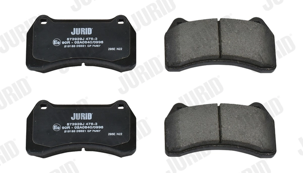 Brake Pad Set, disc brake (573939J)