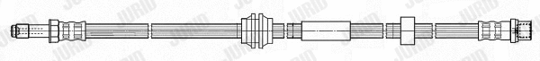 Brake Hose (172905J)