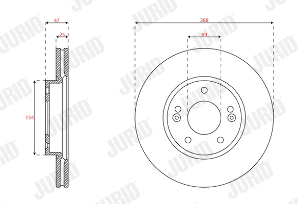 Brake Disc (563579JC)