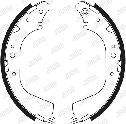 Brake Shoe Set (362376J)