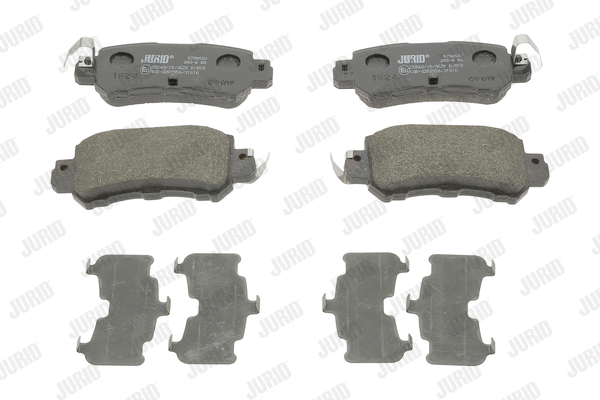 Brake Pad Set, disc brake (573450J)