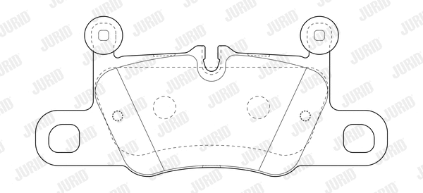 Brake Pad Set, disc brake (573776J)