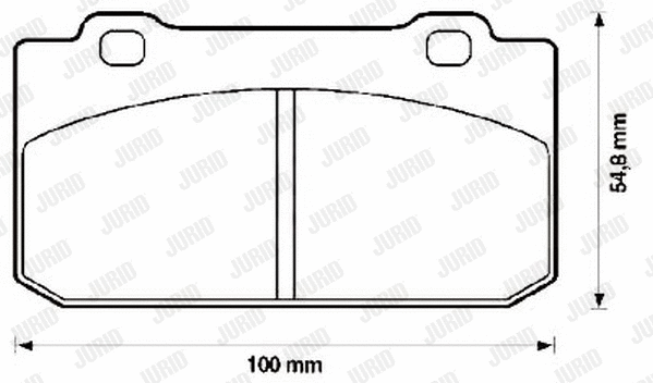 Brake Pad Set, disc brake (571314J)
