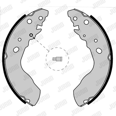 Brake Shoe Set (362524J)