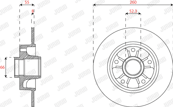 Brake Disc (563289JC-1)
