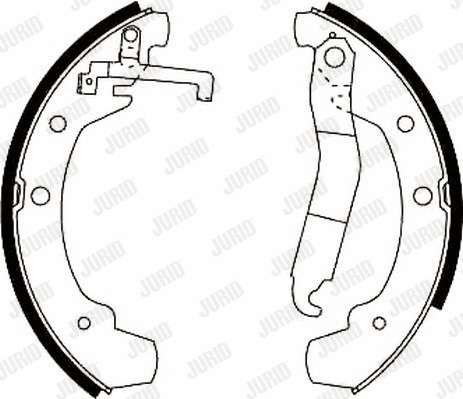 Brake Shoe Set (362310J)