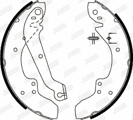 Brake Shoe Set (362236J)