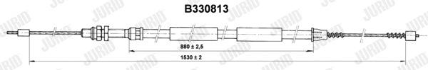 Cable Pull, parking brake (431112J)