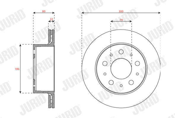 Brake Disc (563355JC-1)