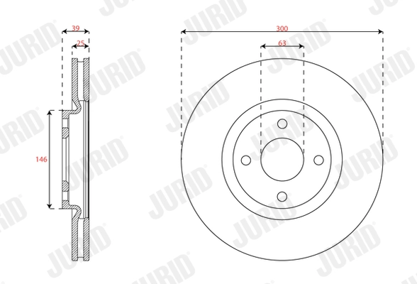 Brake Disc (563687JC)