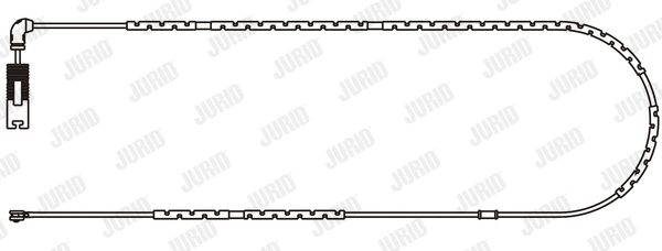 Warning Contact, brake pad wear (581439)