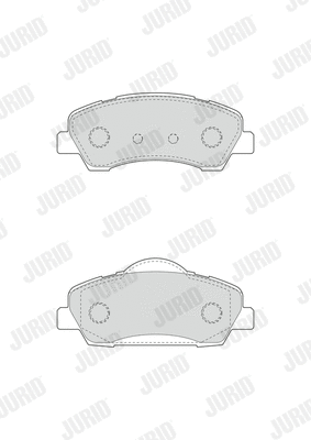 Brake Pad Set, disc brake (573461J)