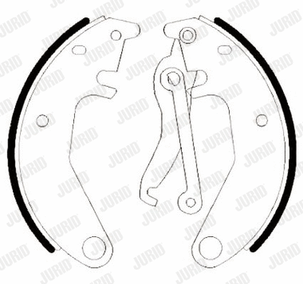 Brake Shoe Set (361036J)