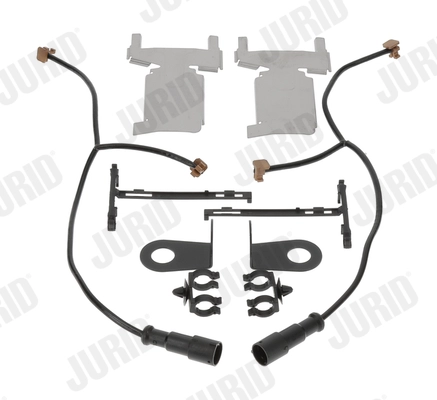 Warning Contact, brake pad wear