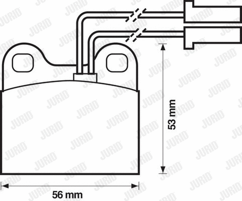 Brake Pad Set, disc brake (571385J)