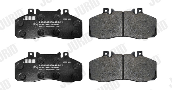Brake Pad Set, disc brake (2983509560)