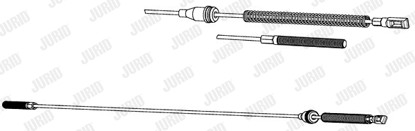 Cable Pull, parking brake (432121J)