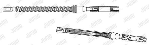 Cable Pull, parking brake (432935J)