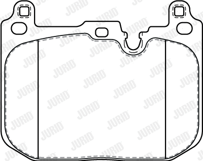 Brake Pad Set, disc brake (573854J)
