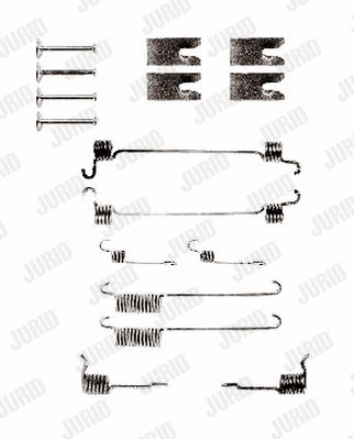 Accessory Kit, brake shoes