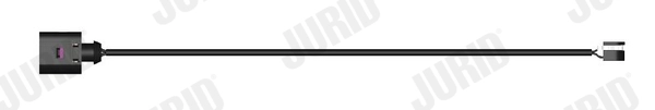 Warning Contact, brake pad wear (FWI404)