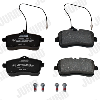 Brake Pad Set, disc brake (573382J)