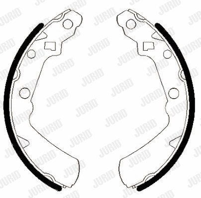 Brake Shoe Set (362232J)