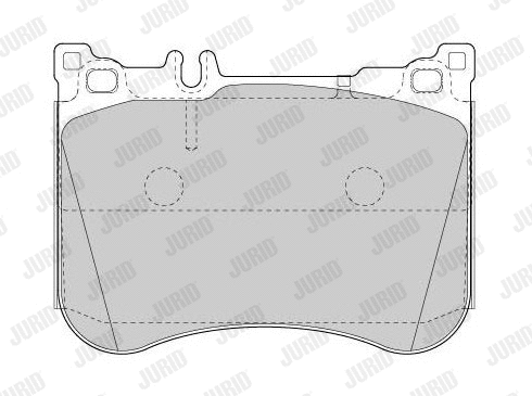 Brake Pad Set, disc brake (573625J)