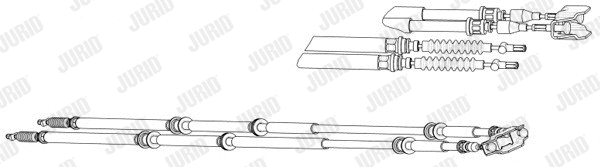 Cable Pull, parking brake (433018J)