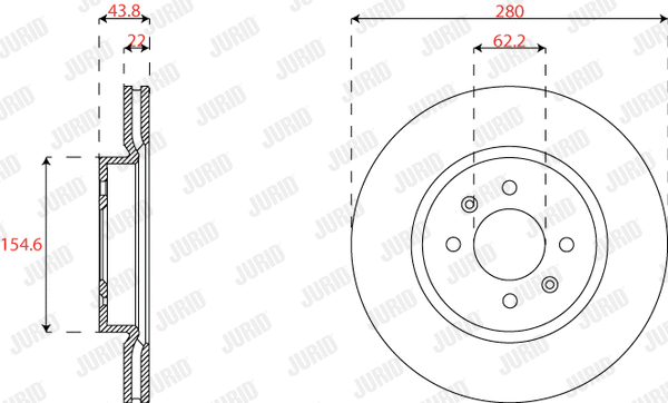 Brake Disc (563316JC)