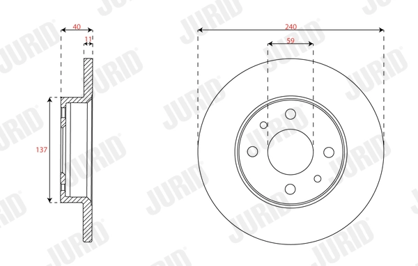 Brake Disc (563350JC)