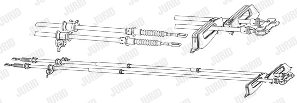 Cable Pull, parking brake (432980J)