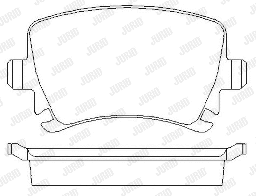 Brake Pad Set, disc brake (573158J)