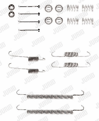 Accessory Kit, brake shoes (771247J)