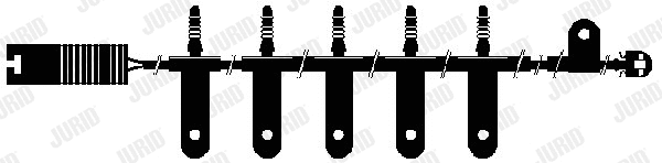 Warning Contact, brake pad wear (581403)