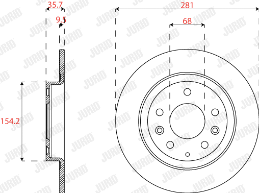 Brake Disc (563285JC)