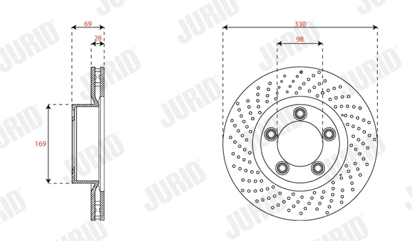 Brake Disc (563535JC-1)
