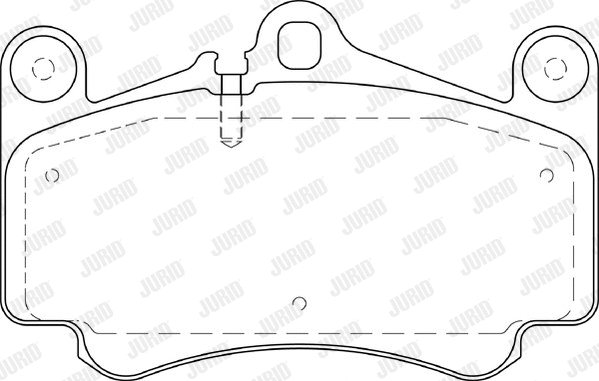 Brake Pad Set, disc brake (573645J)