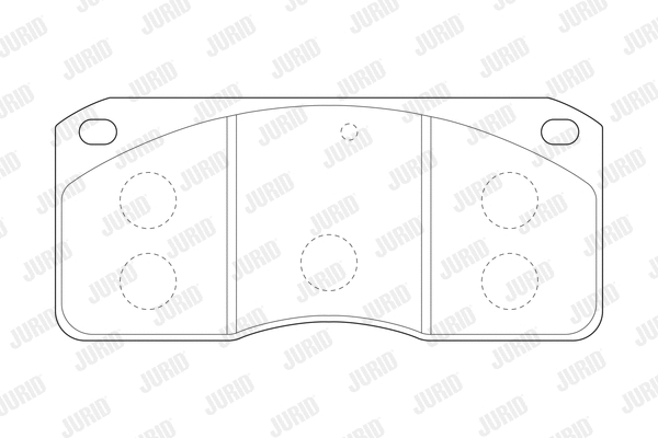 Brake Pad Set, disc brake (2930209560)
