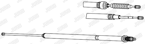 Cable Pull, parking brake (432729J)
