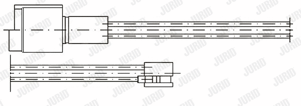 Warning Contact, brake pad wear (581302)