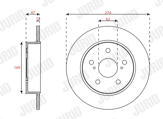Brake Disc (563671JC)