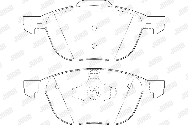Brake Pad Set, disc brake (573209D)