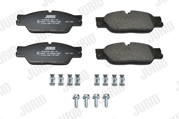 Brake Pad Set, disc brake (573023J)