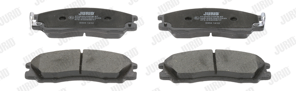 Brake Pad Set, disc brake (572540J)